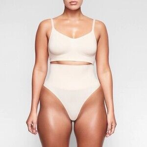 SKIMS Core Control Thong Shapewear NEW Sand L/XL